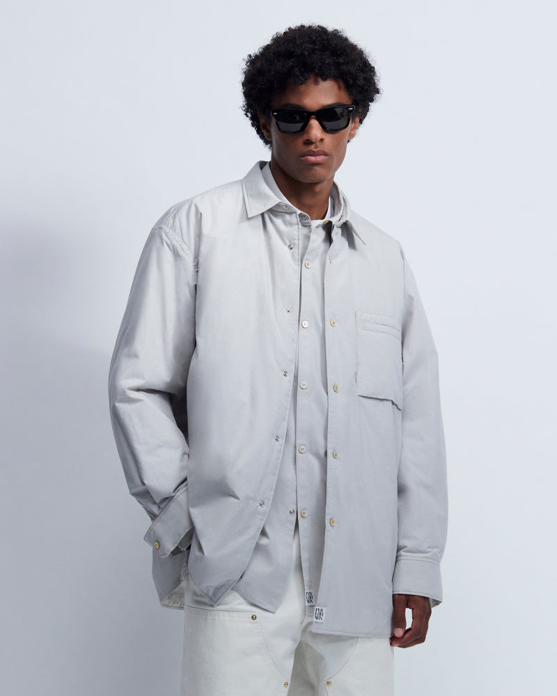 Johnson - Breeze Technical Poplin in Fog Grey - view 1