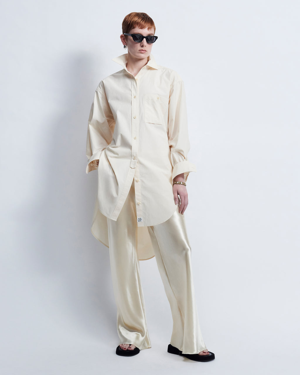 Alex - Cotton Broadcloth in Biscuit Yellow - view 1