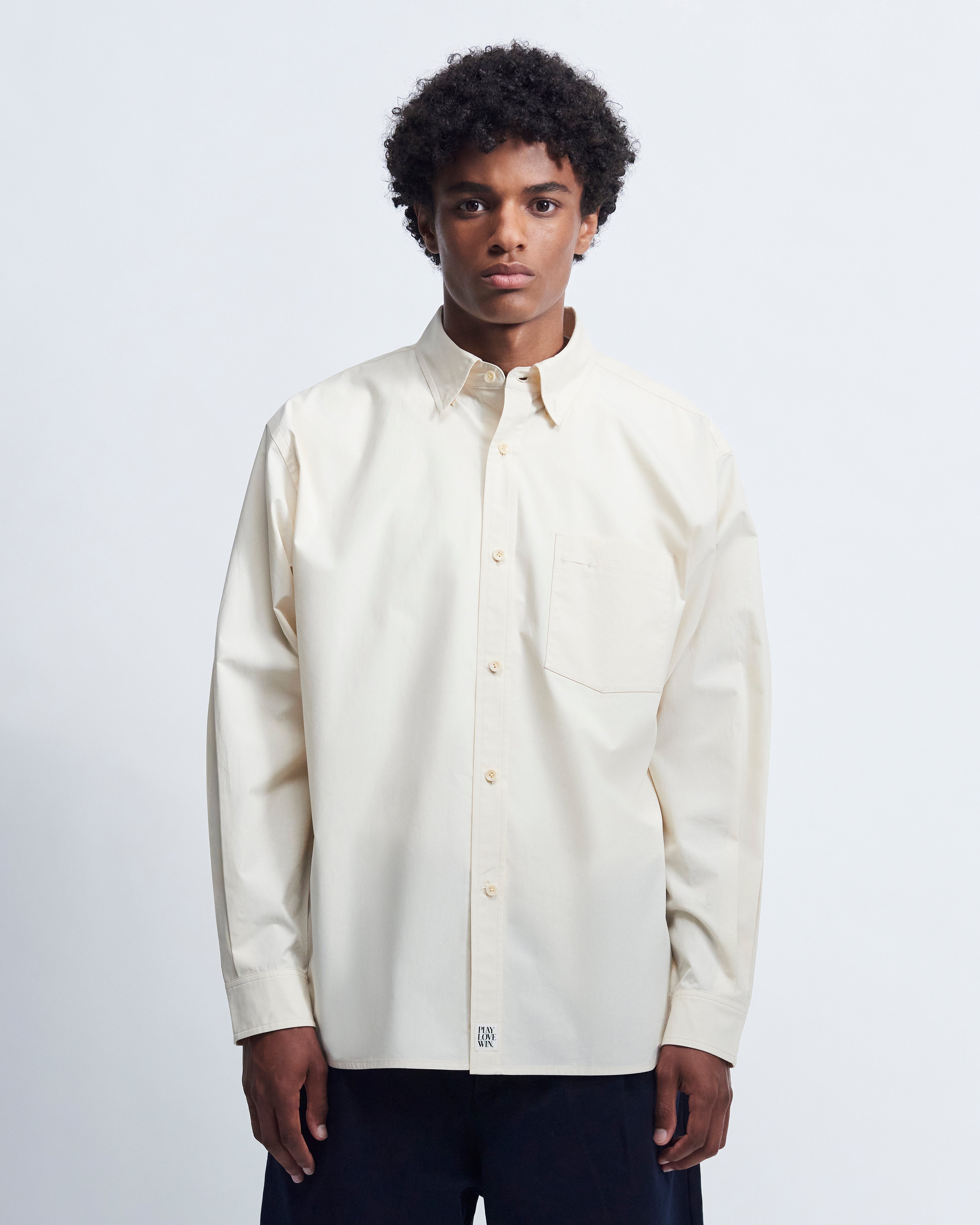 Billie - Cotton Broadcloth in Biscuit Yellow - view 1