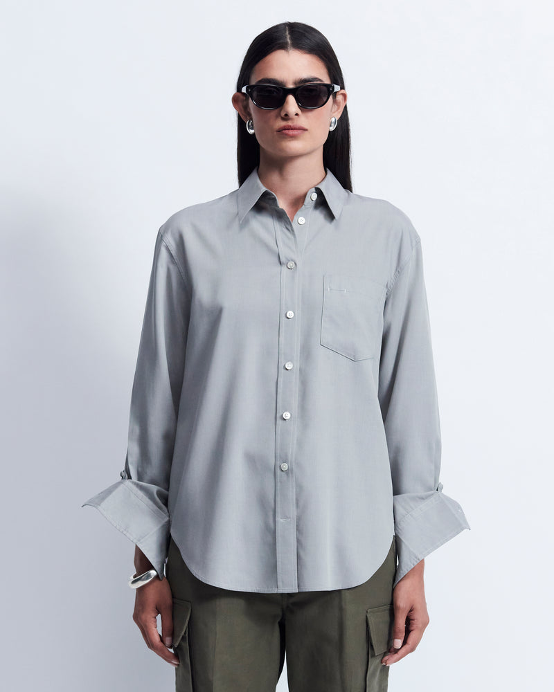 Maria - Tencel in Platinum Grey - view 1