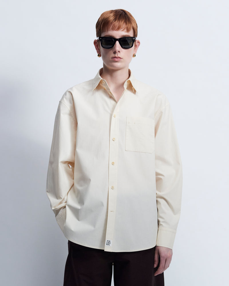 Ruba - Cotton Broadcloth in Biscuit Yellow - view 1