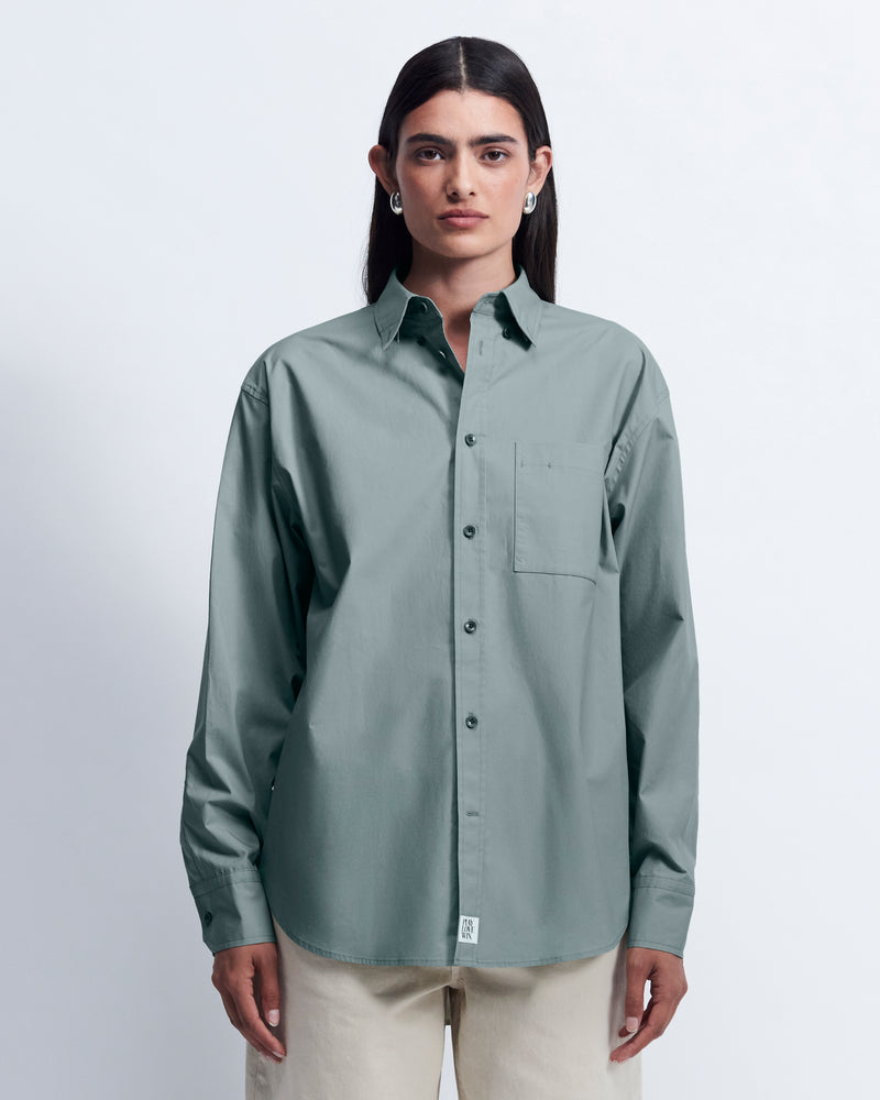 Ruba - Cotton Broadcloth in Sage Green - view 1