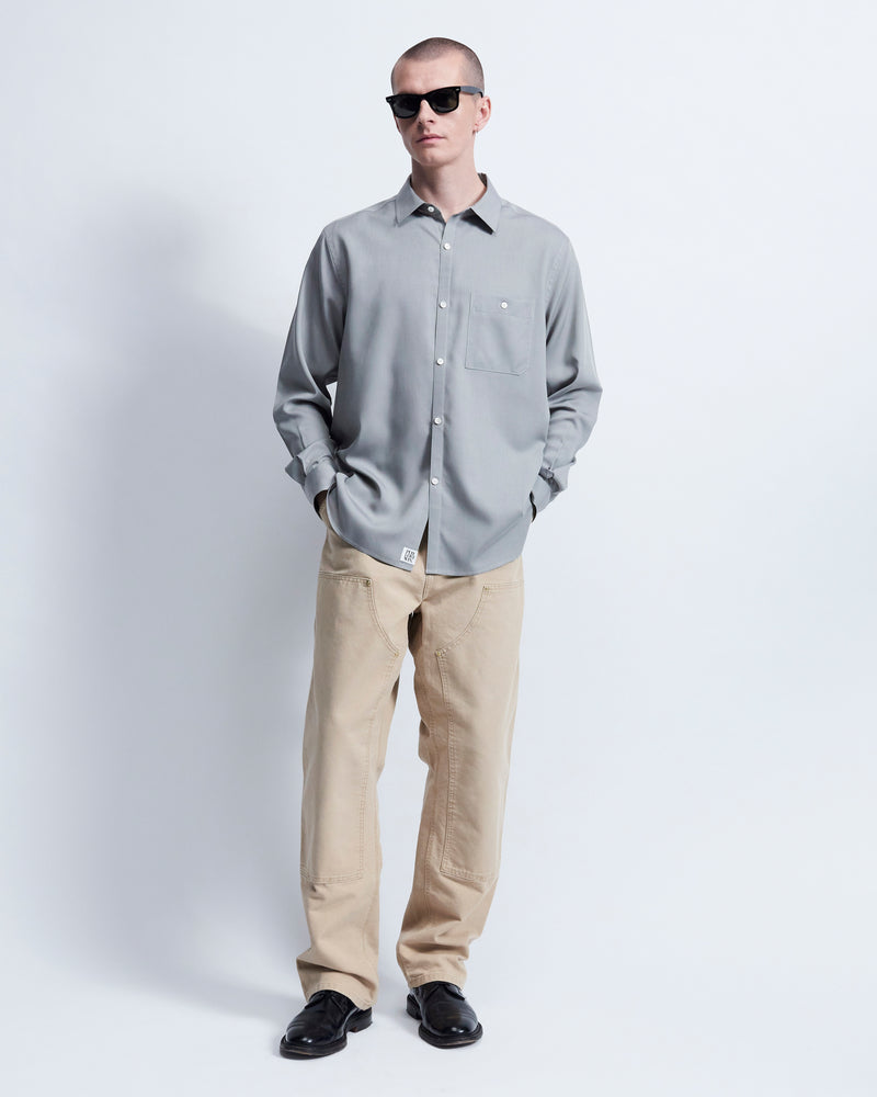 Walter - Tencel in Platinum Grey - view 1