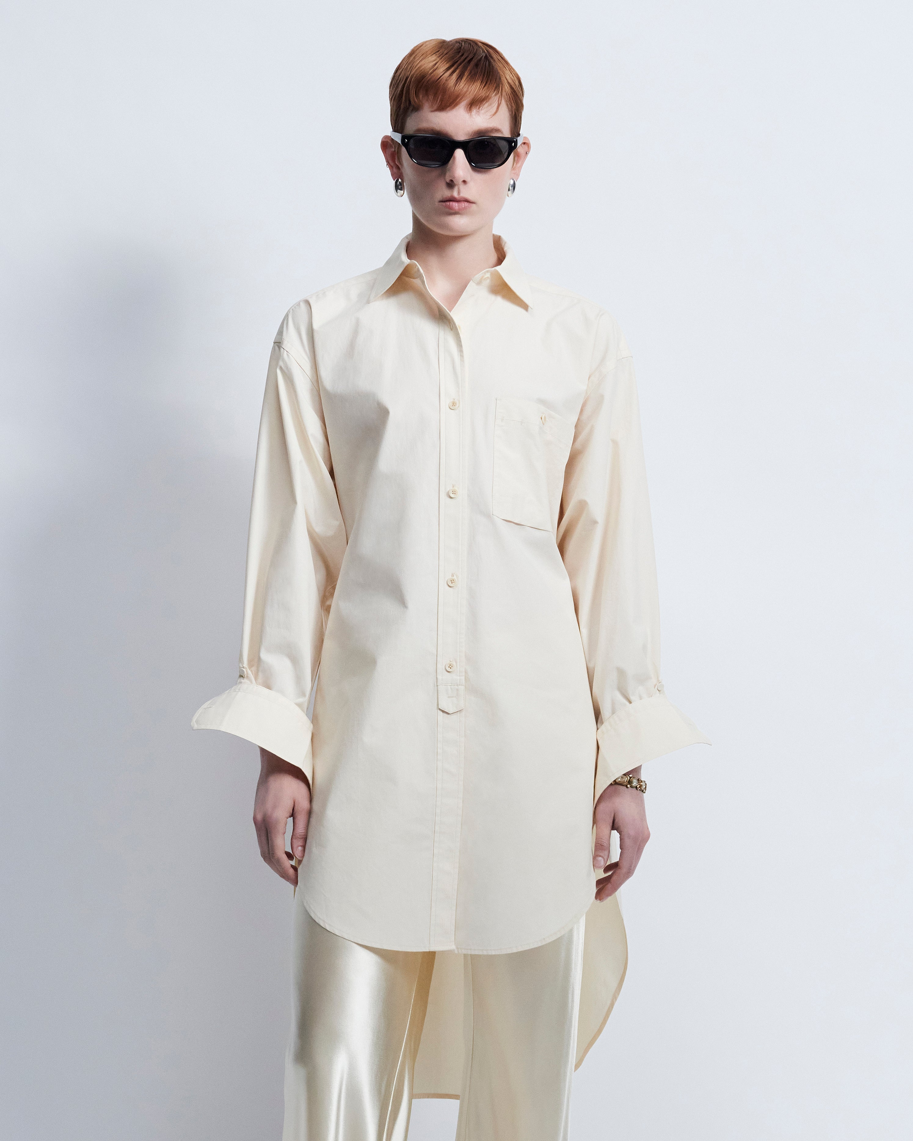 Alex - Cotton Broadcloth in Biscuit Yellow - view 2