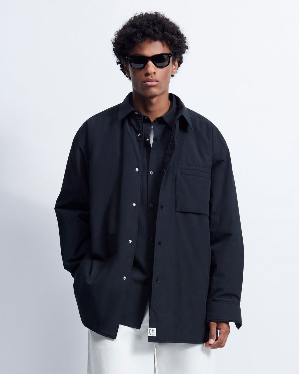 Johnson - Breeze Technical Poplin in Black - view 2
