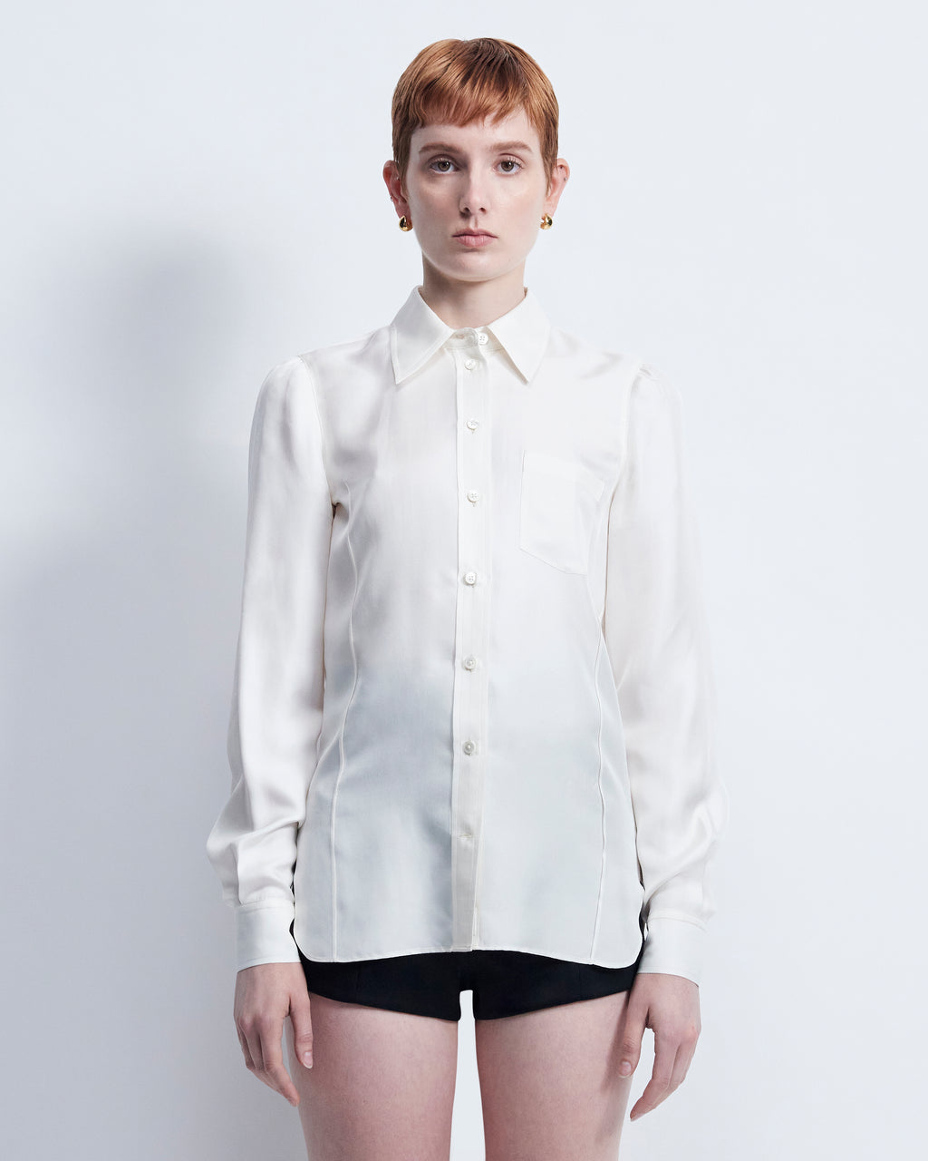 Laura - Silk Twill in Vanilla - view 2