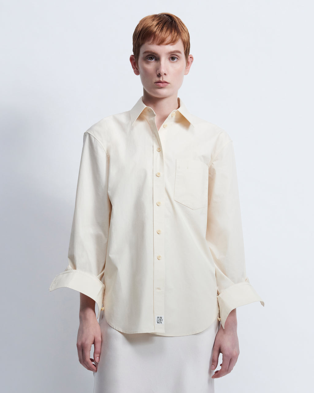 Maria - Cotton Broadcloth in Biscuit Yellow - view 2