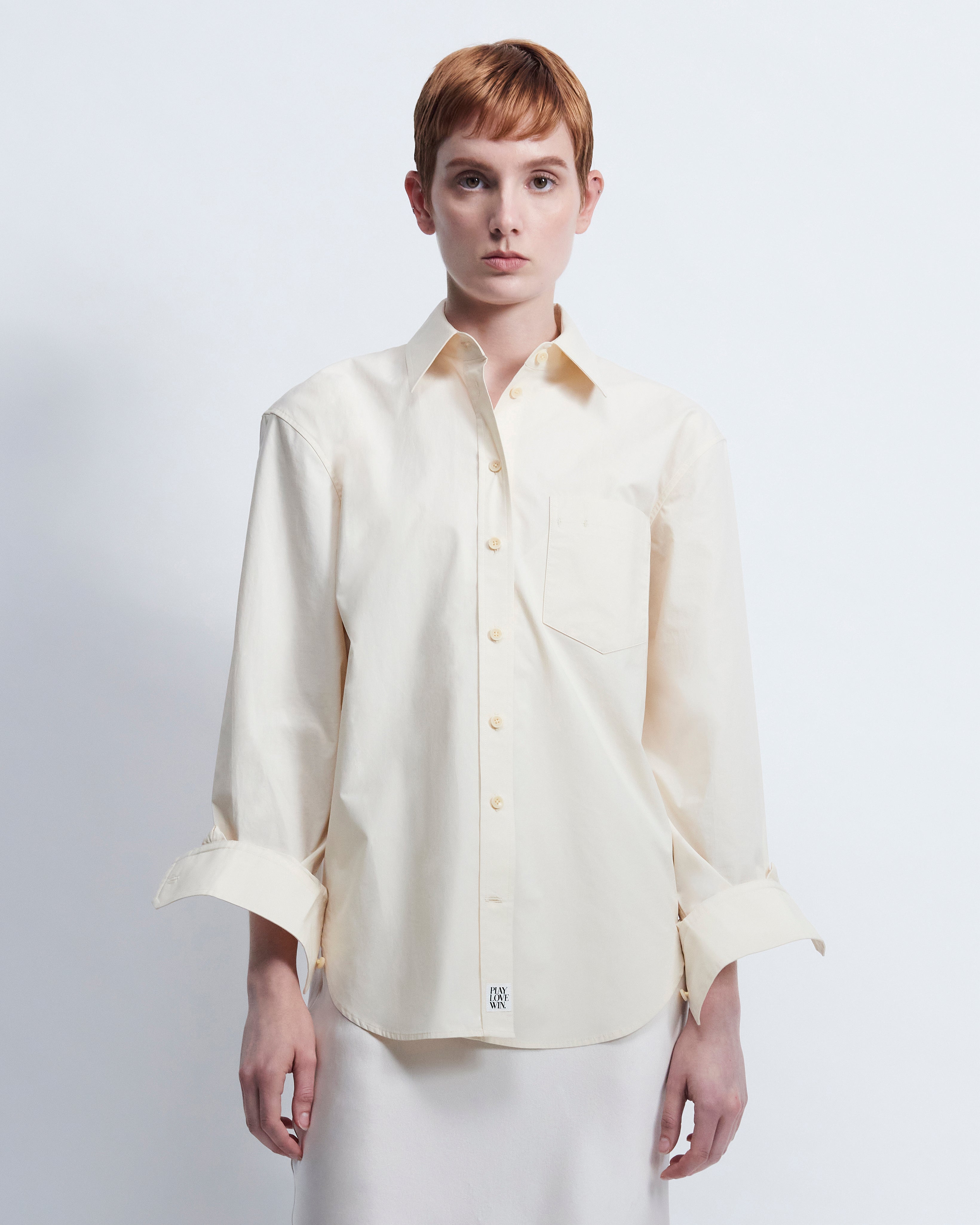 Maria - Cotton Broadcloth in Biscuit Yellow - view 2