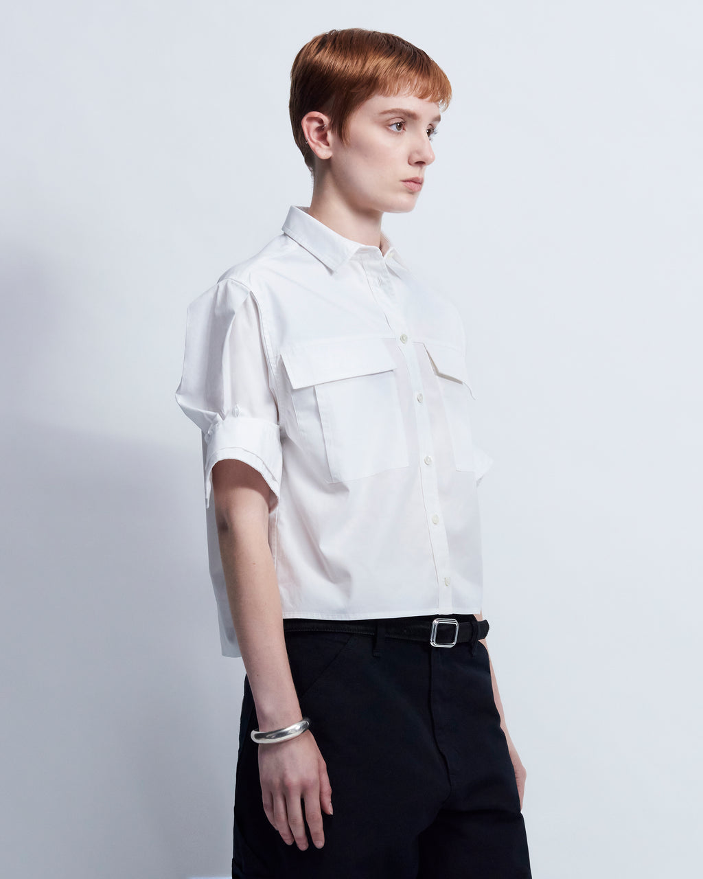 Fanny - Cotton Poplin in Optic White - view 3