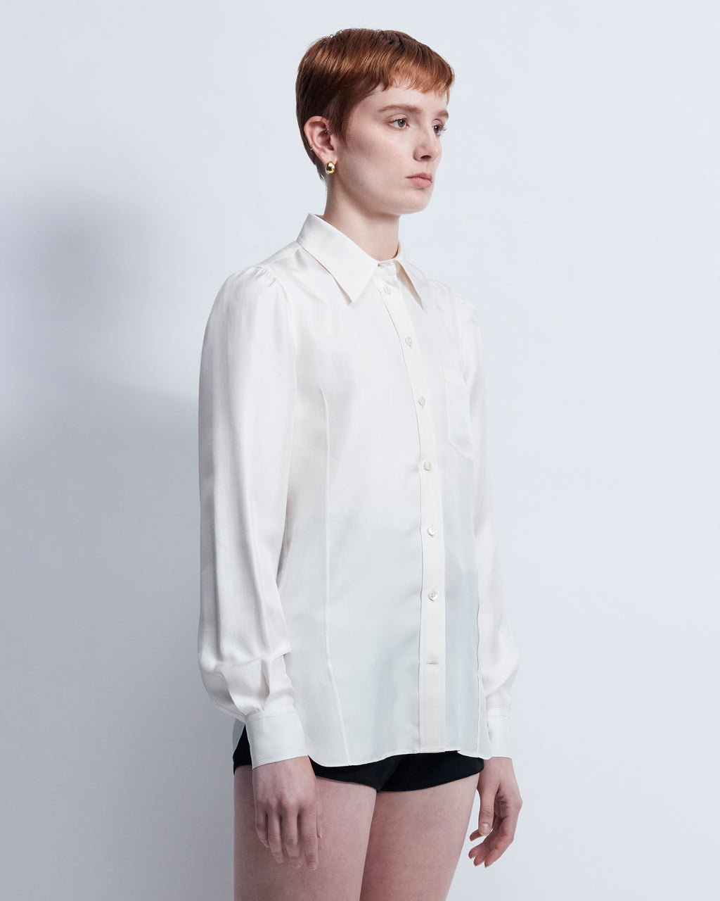 Laura - Silk Twill in Vanilla - view 3