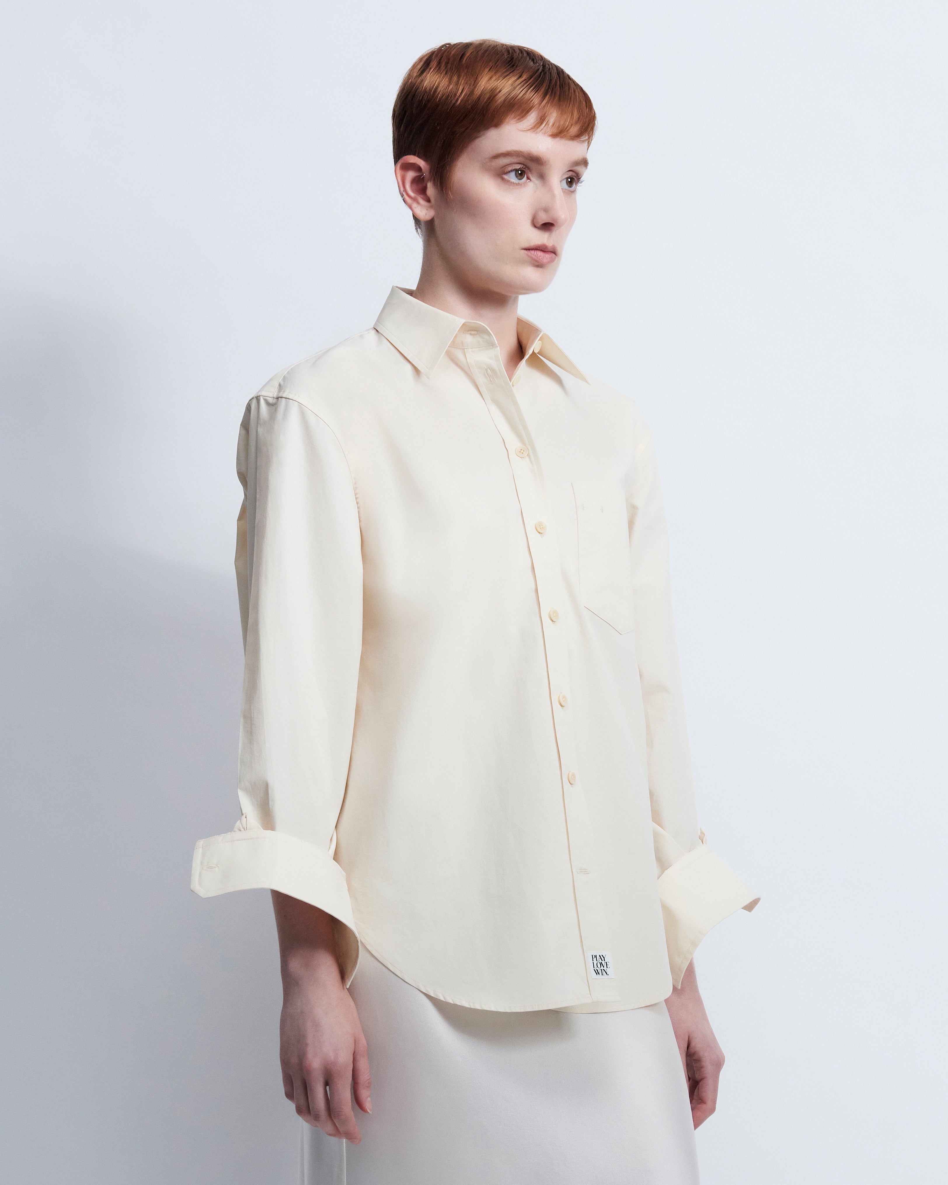Maria - Cotton Broadcloth in Biscuit Yellow - view 3