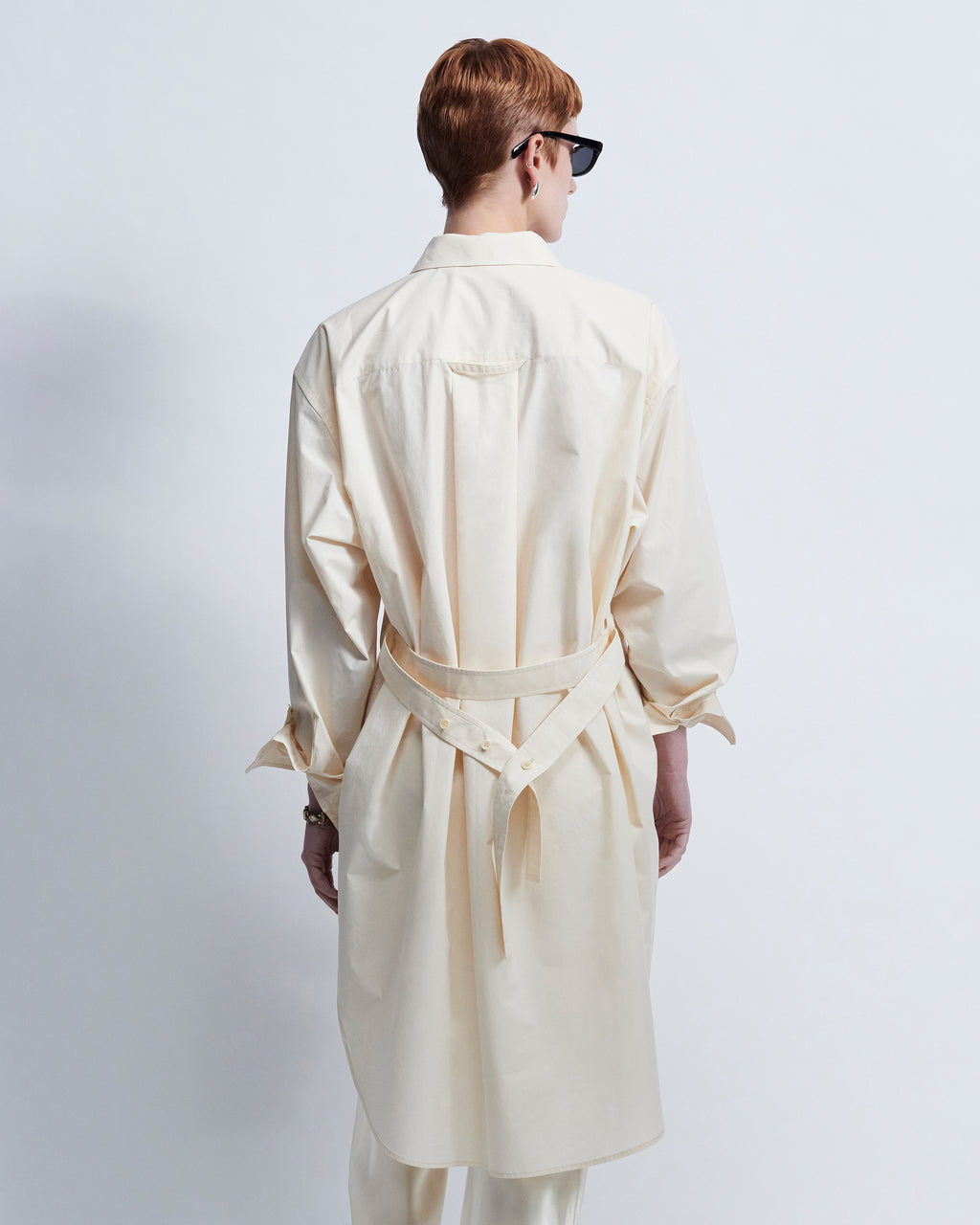 Alex - Cotton Broadcloth in Biscuit Yellow - view 4
