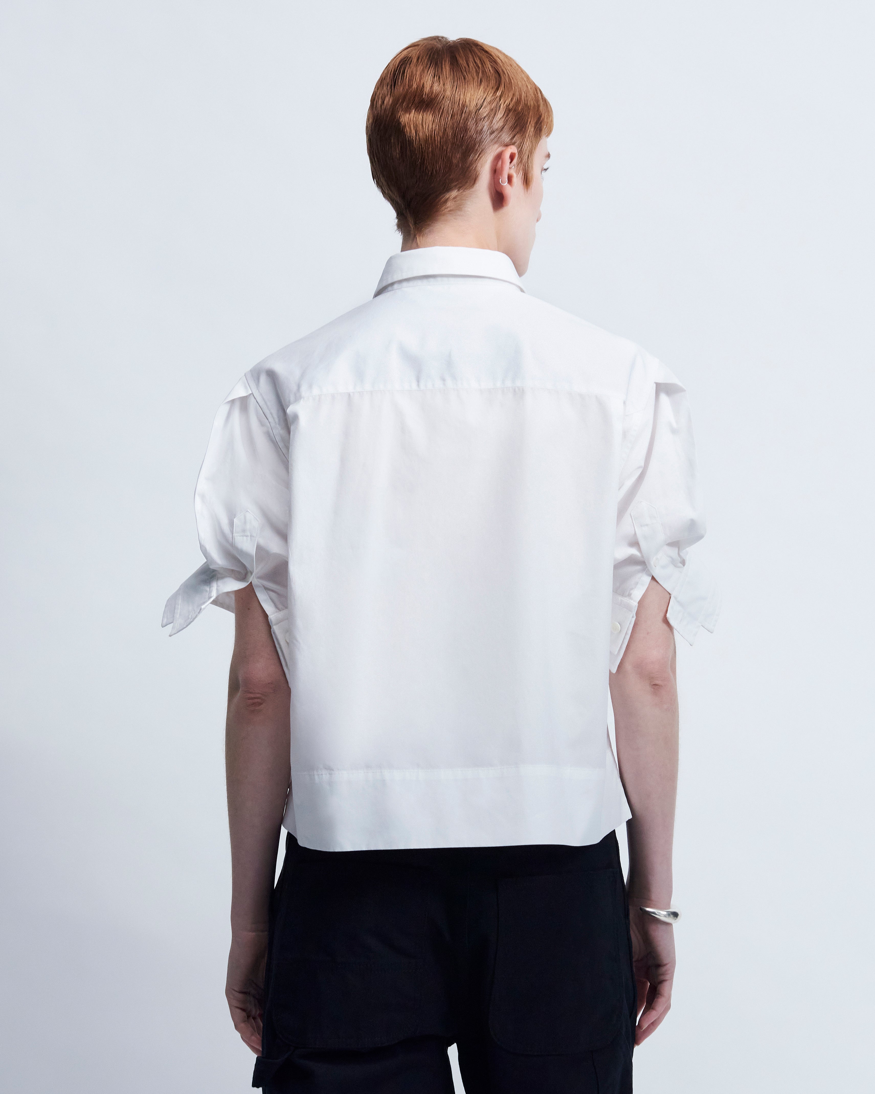 Fanny - Cotton Poplin in Optic White - view 4