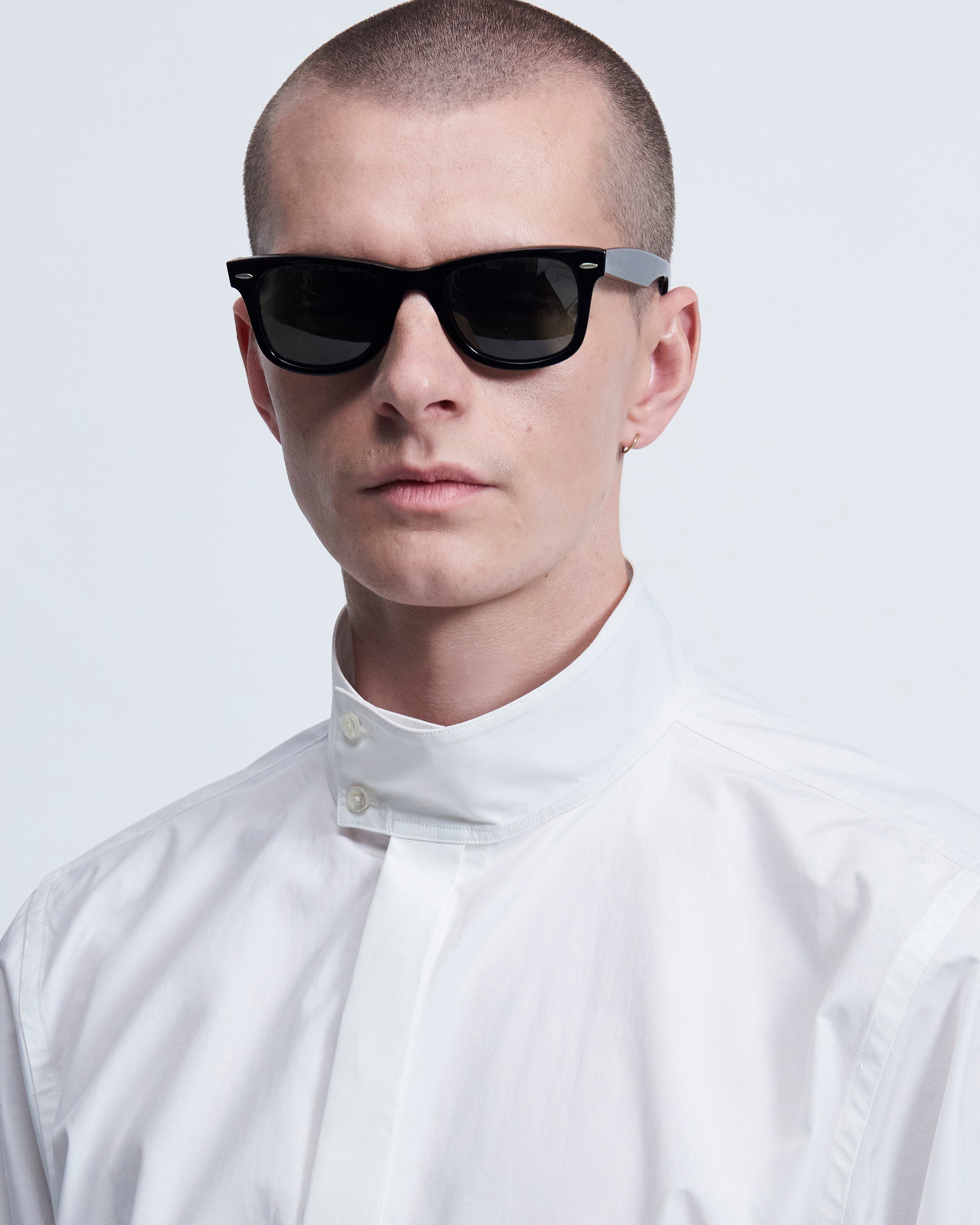 Harrington - Cotton Poplin in Optic White - view 4