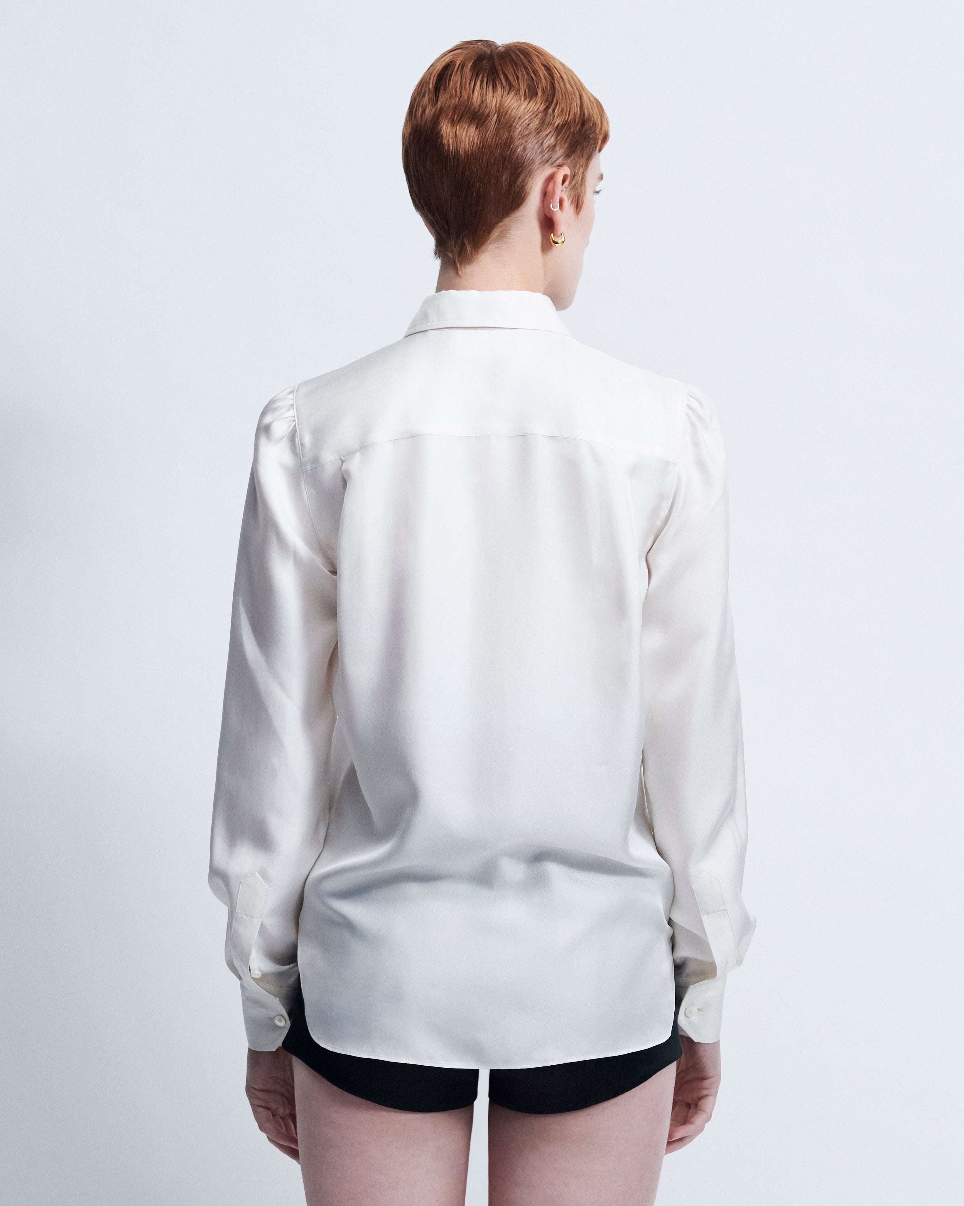 Laura - Silk Twill in Vanilla - view 4