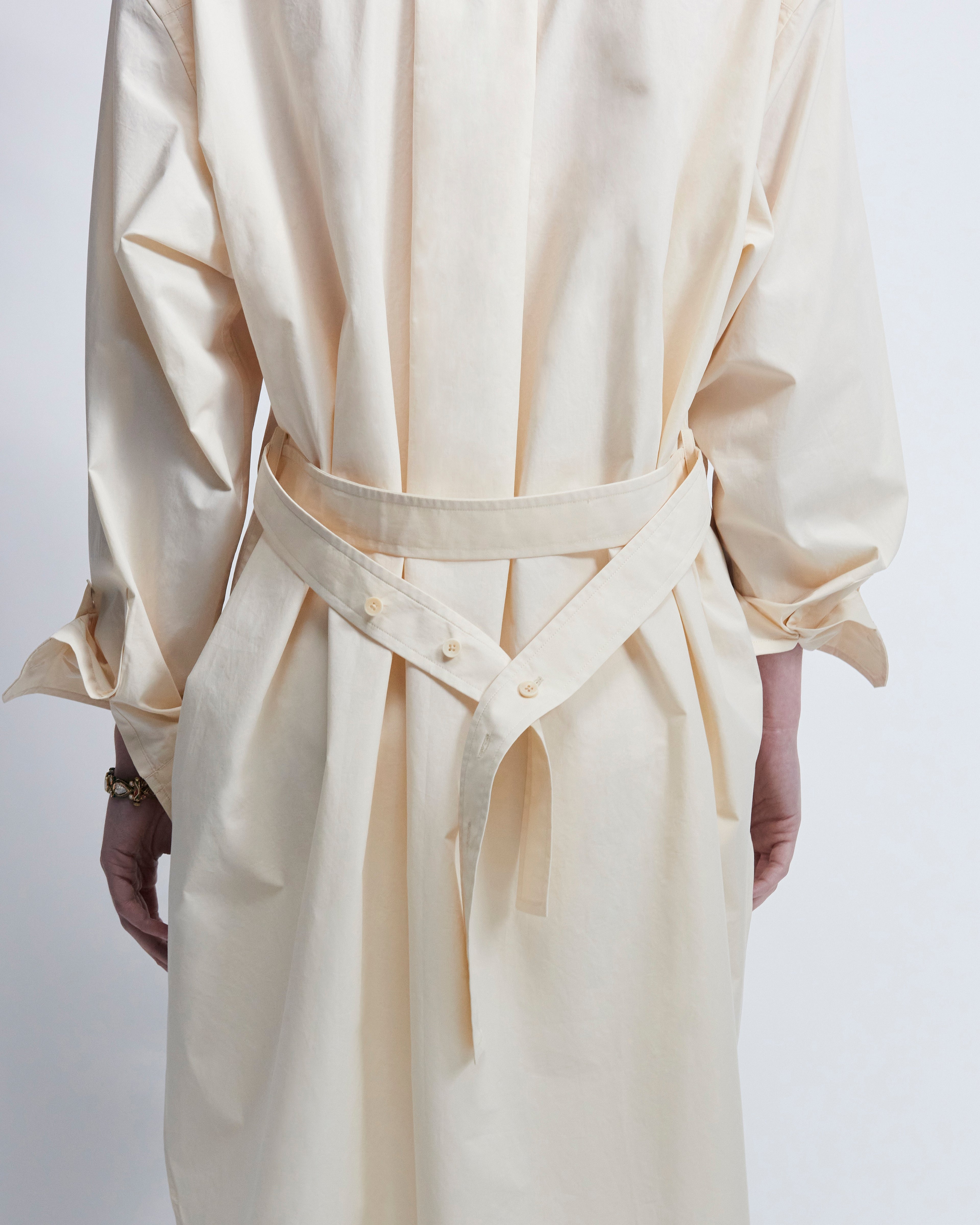 Alex - Cotton Broadcloth in Biscuit Yellow - view 5