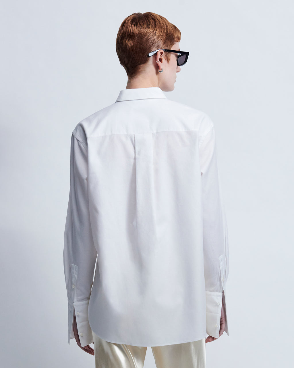 Anna - Cotton Birdseye in Optic White - view 5