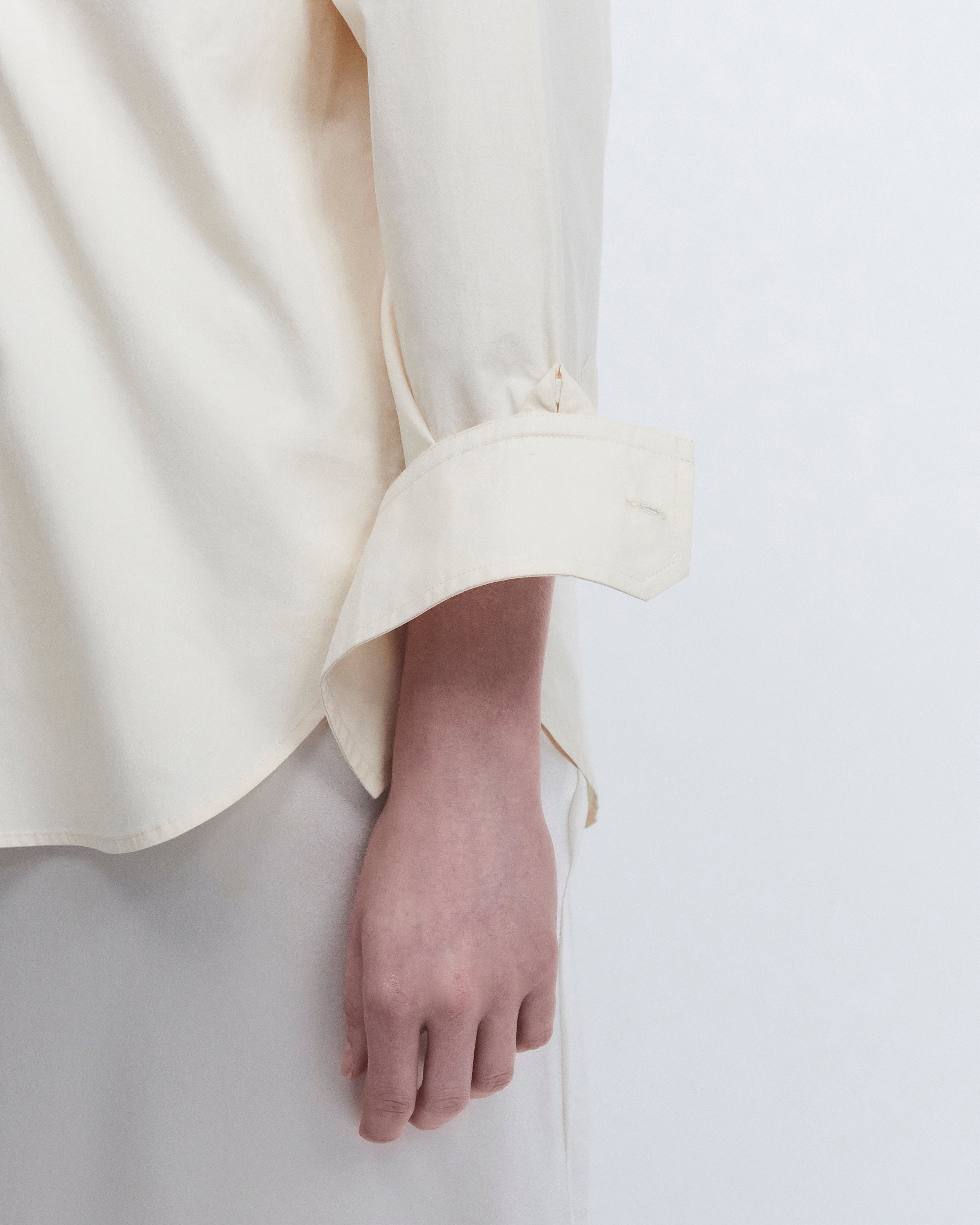 Maria - Cotton Broadcloth in Biscuit Yellow - view 5