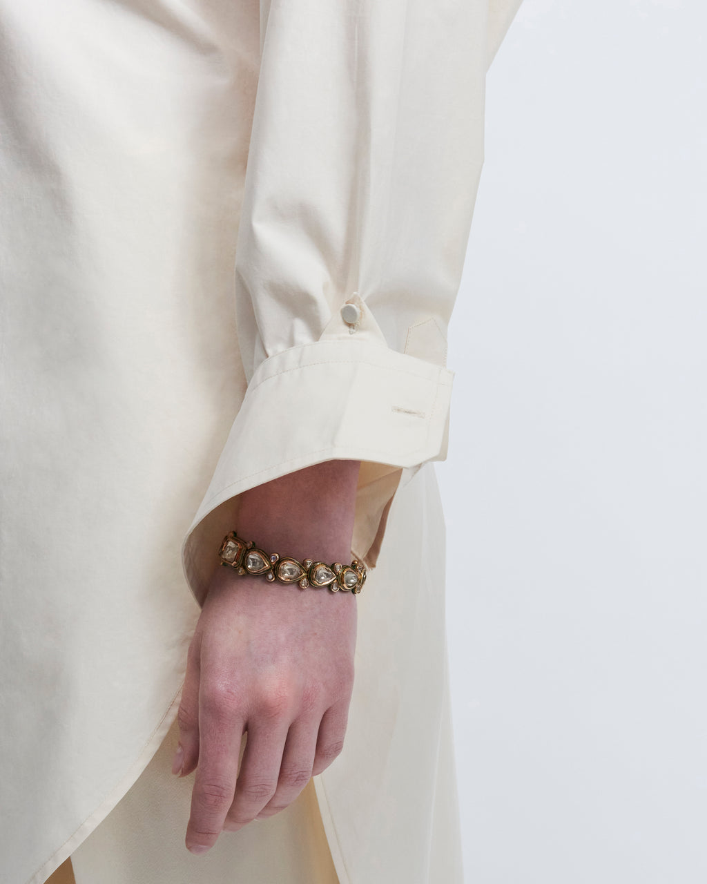 Alex - Cotton Broadcloth in Biscuit Yellow - view 6