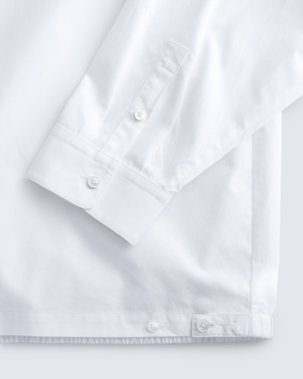 Harrington - Cotton Poplin in Optic White - view 6