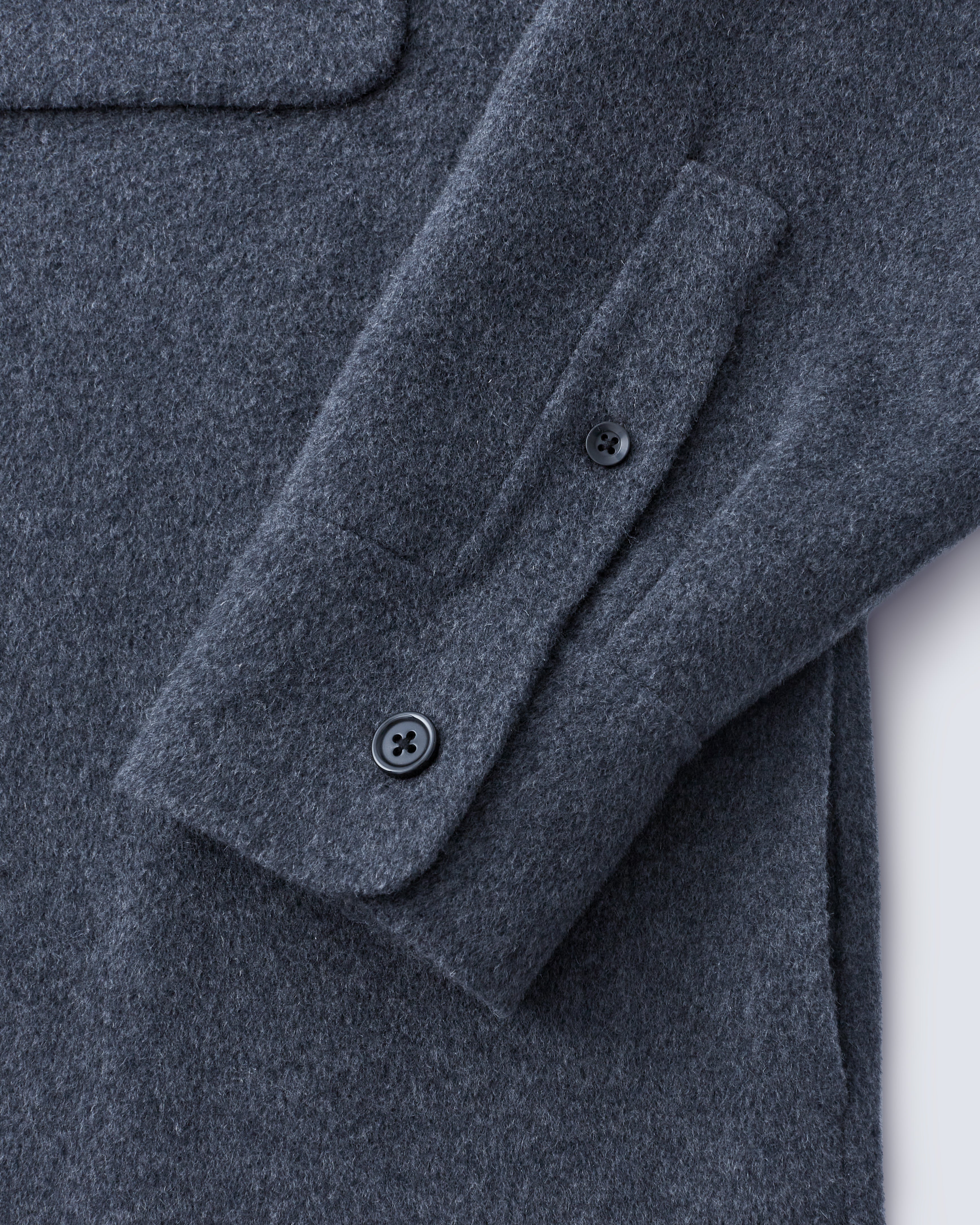 Jack - Double Face Cashmere Blend in Storm Grey - view 5