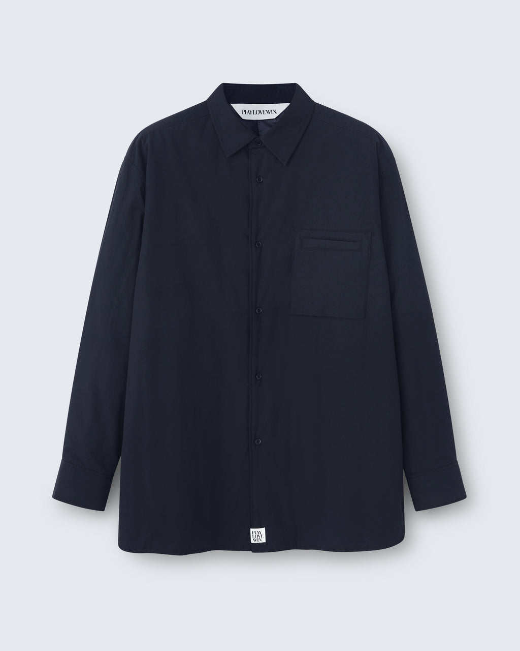 Johnson - Breeze Technical Poplin in Black - flat shot