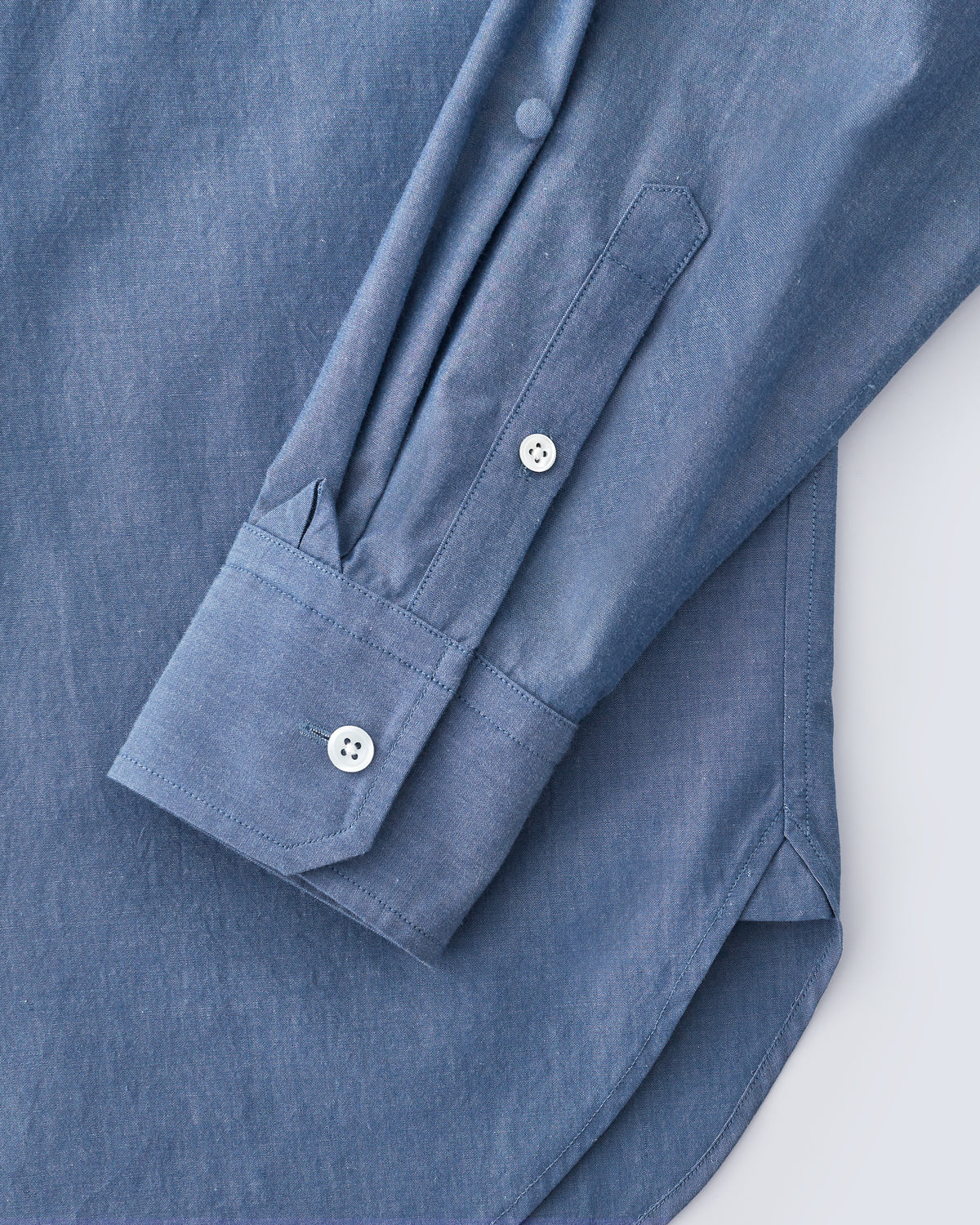 Maria - Breeze Technical Poplin in Chambray Blue - view 3