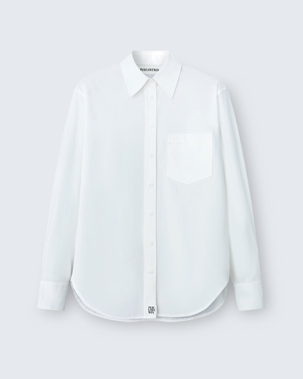 Maria - Cotton Broadcloth in Eggshell White - flat shot
