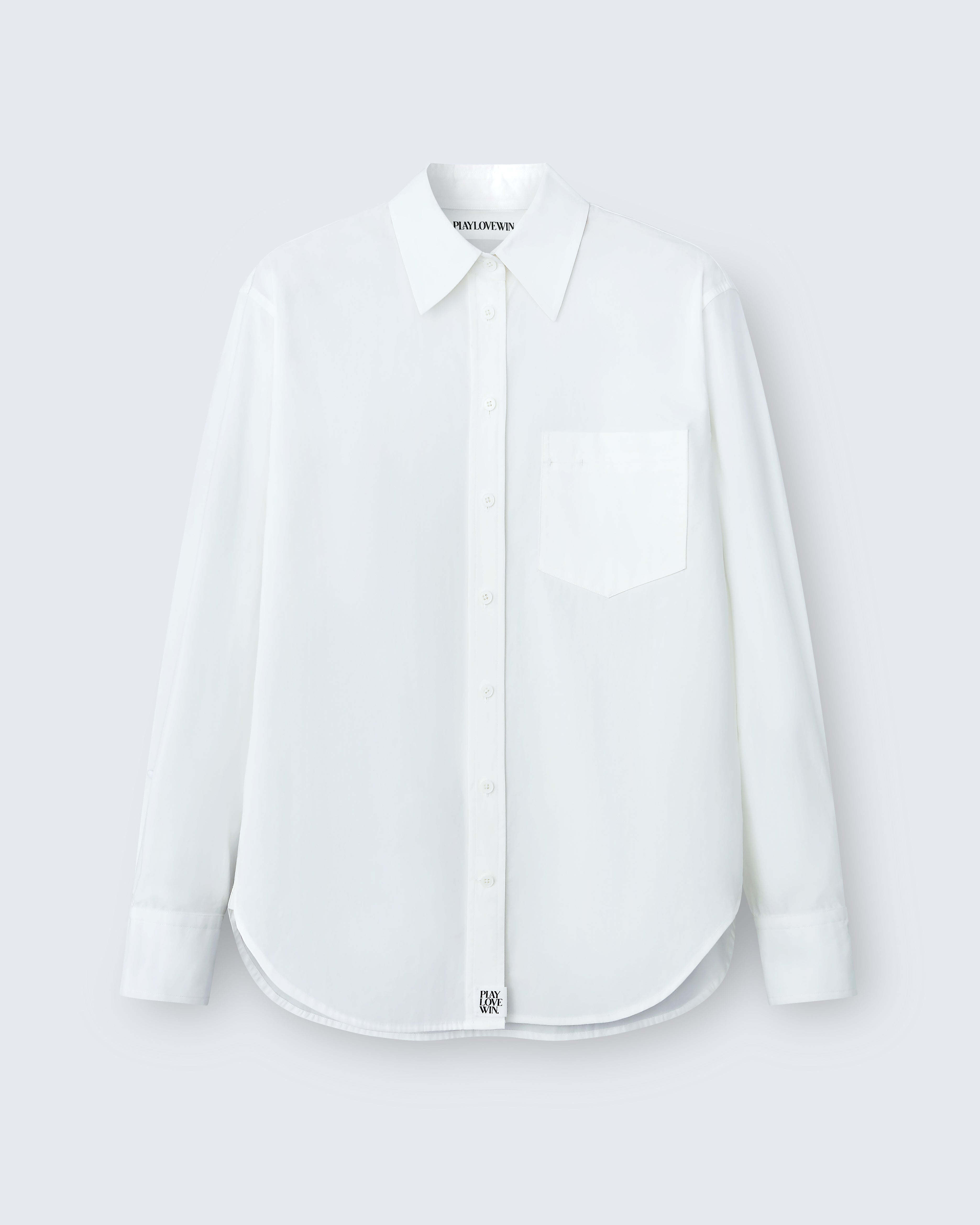Maria - Cotton Broadcloth in Eggshell White - flat shot