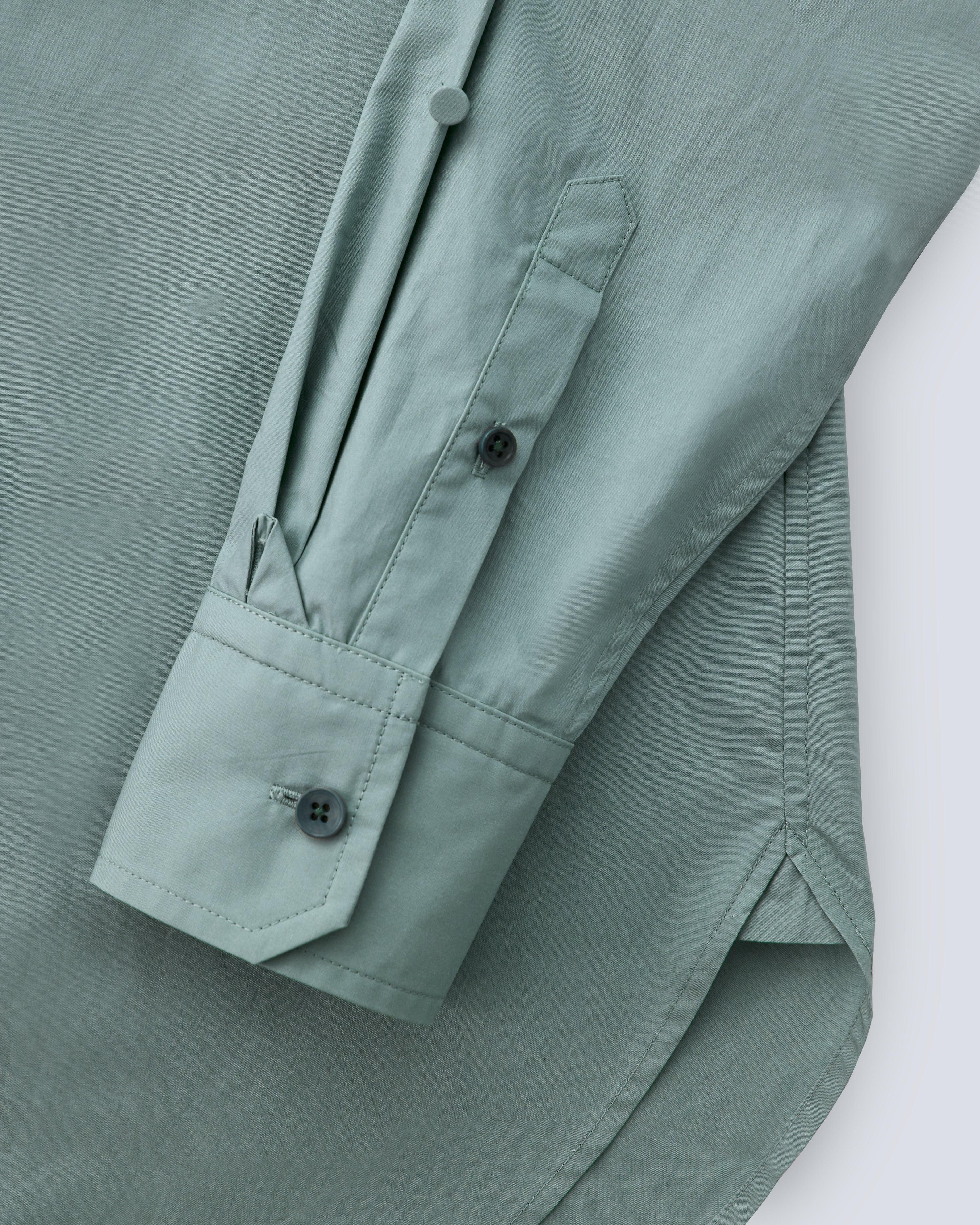 Maria - Cotton Broadcloth in Sage Green - view 3