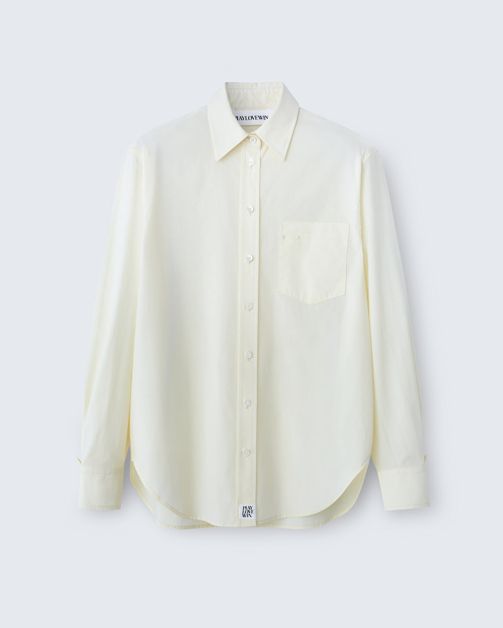Maria - Tencel in Pale yellow - flat shot