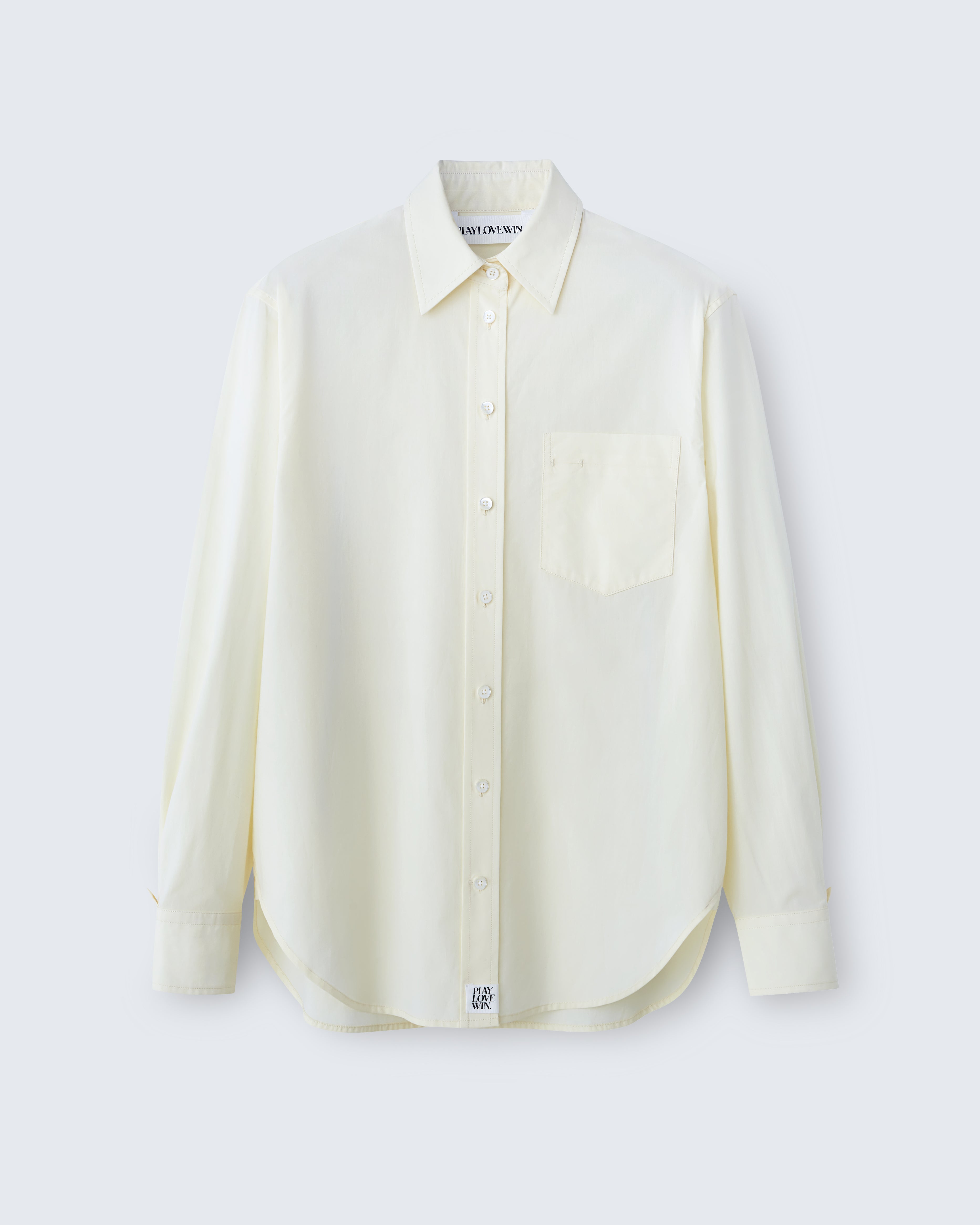 Maria - Tencel in Pale yellow - flat shot
