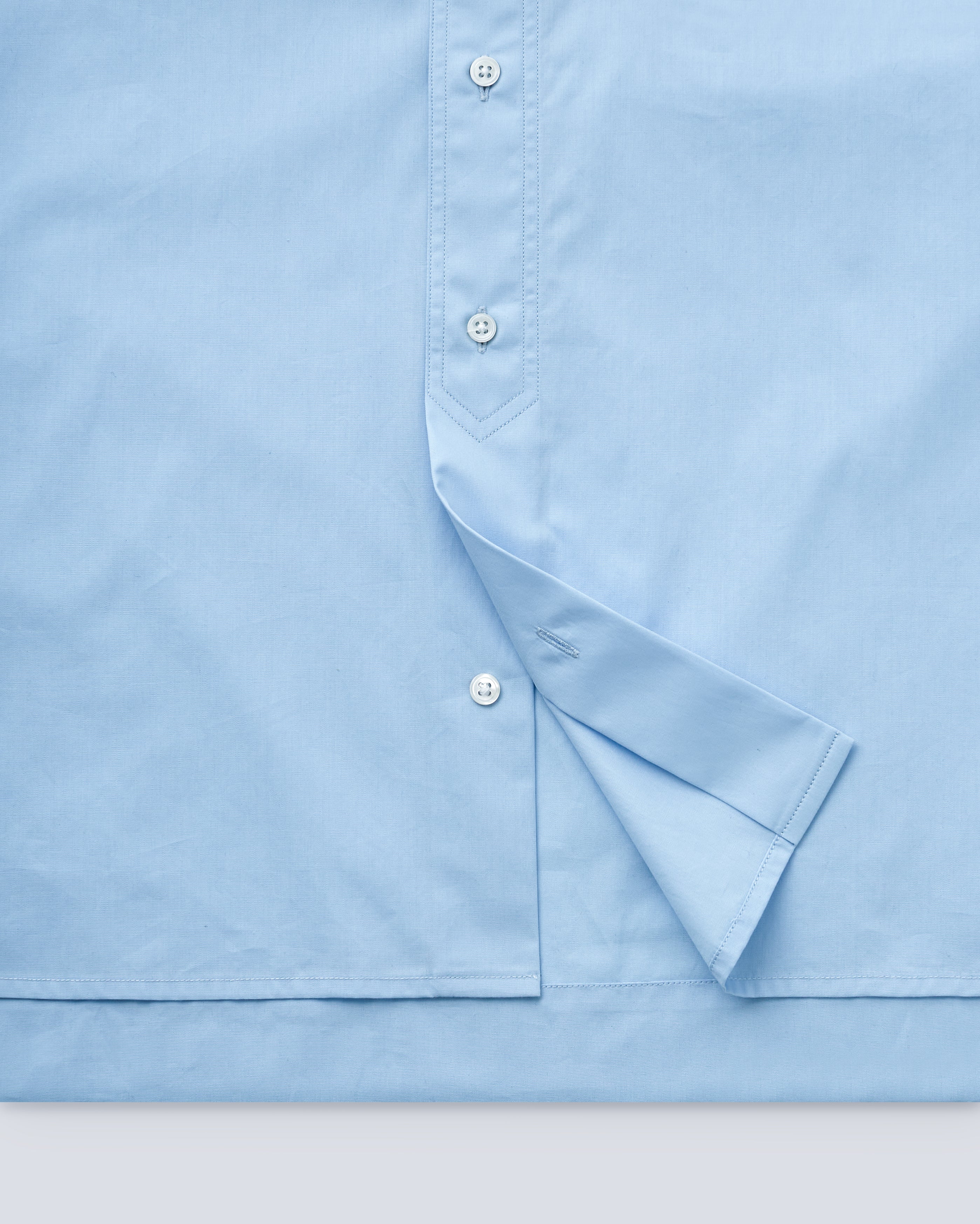 Roy - Cotton Poplin in Sky Blue - view 6
