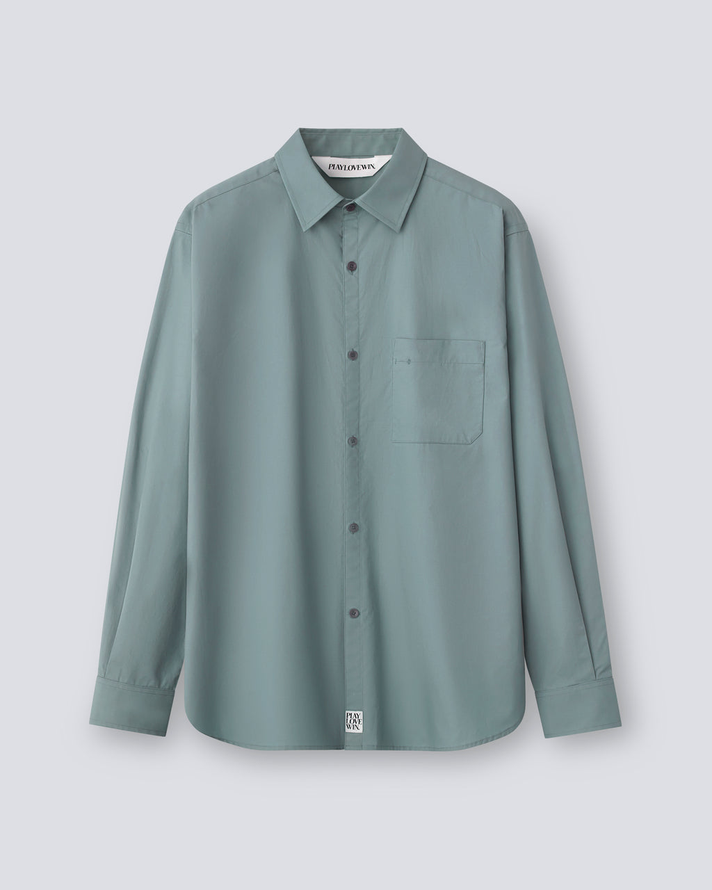 Ruba - Cotton Broadcloth in Sage Green - flat shot