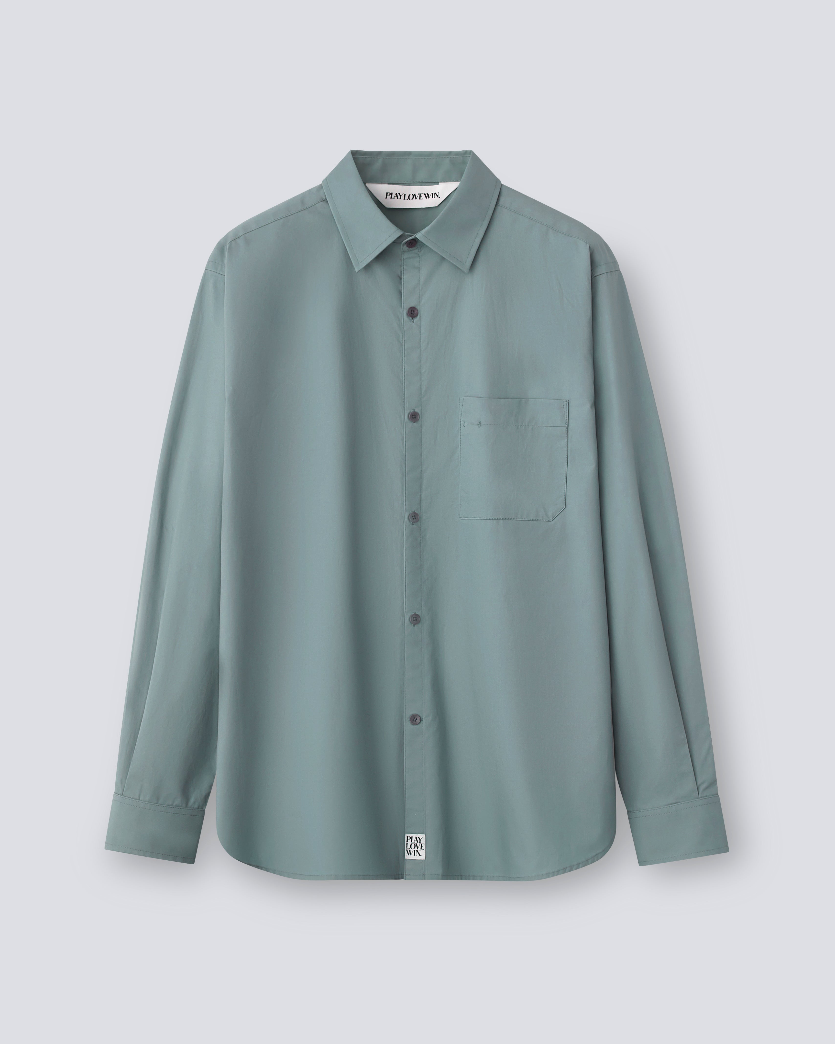 Ruba - Cotton Broadcloth in Sage Green - flat shot