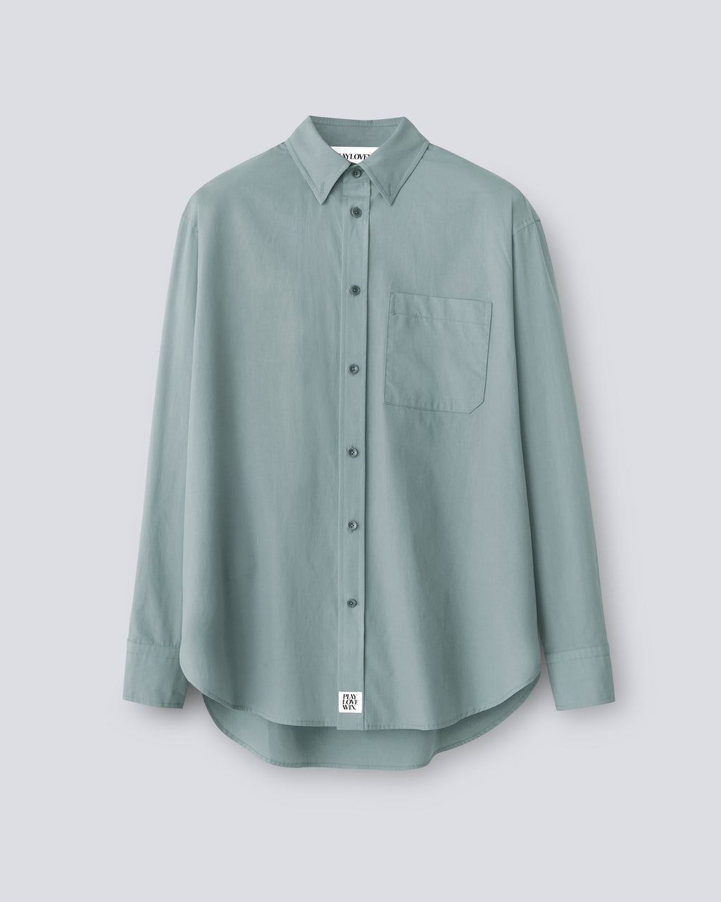 Ruba - Cotton Broadcloth in Sage Green - flat shot