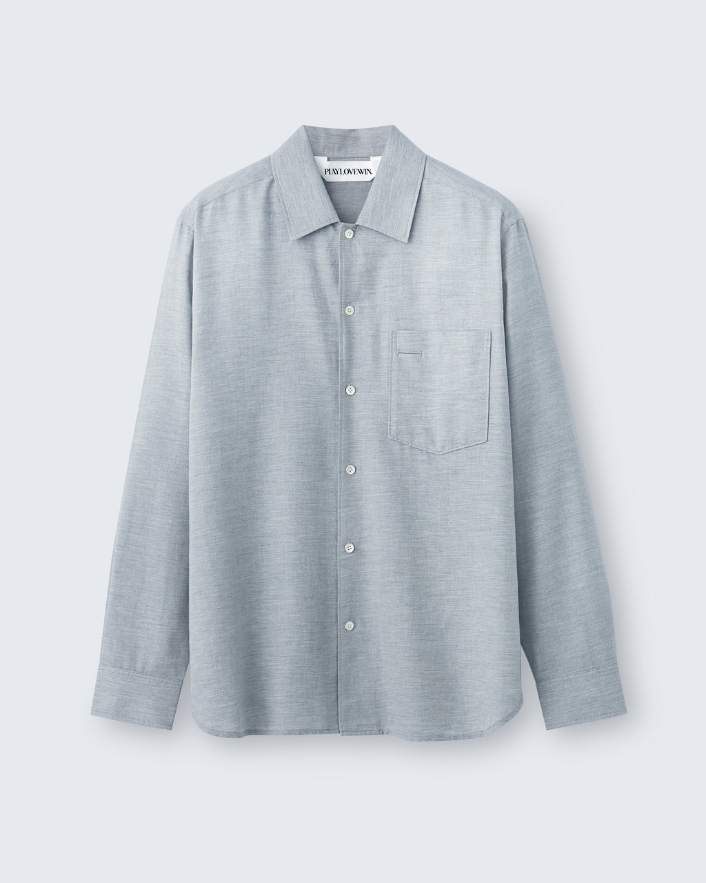Sam - Cotton Cashmere in Heather Grey - flat shot