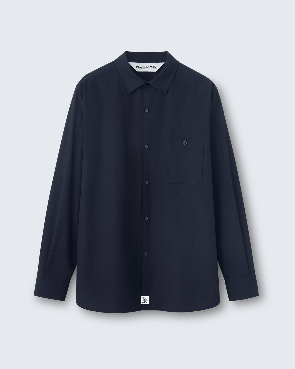 Walter - Breeze Technical Poplin in Black - flat shot