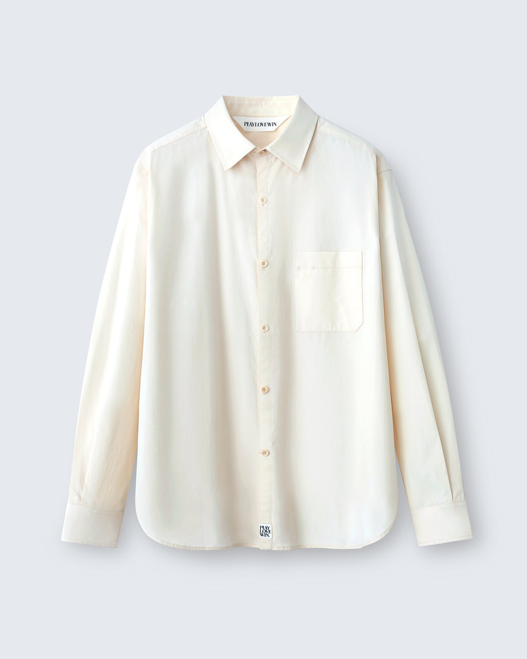 Walter - Cotton Broadcloth in Biscuit Yellow - flat shot