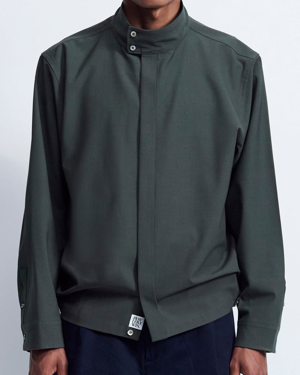 Concealed Center Front Placket