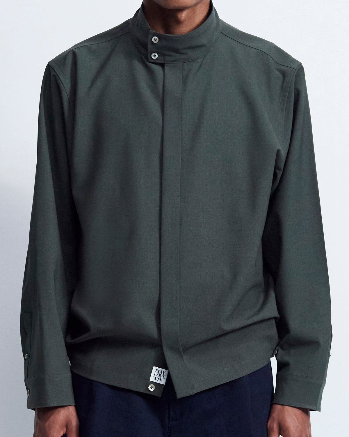 Concealed Center Front Placket