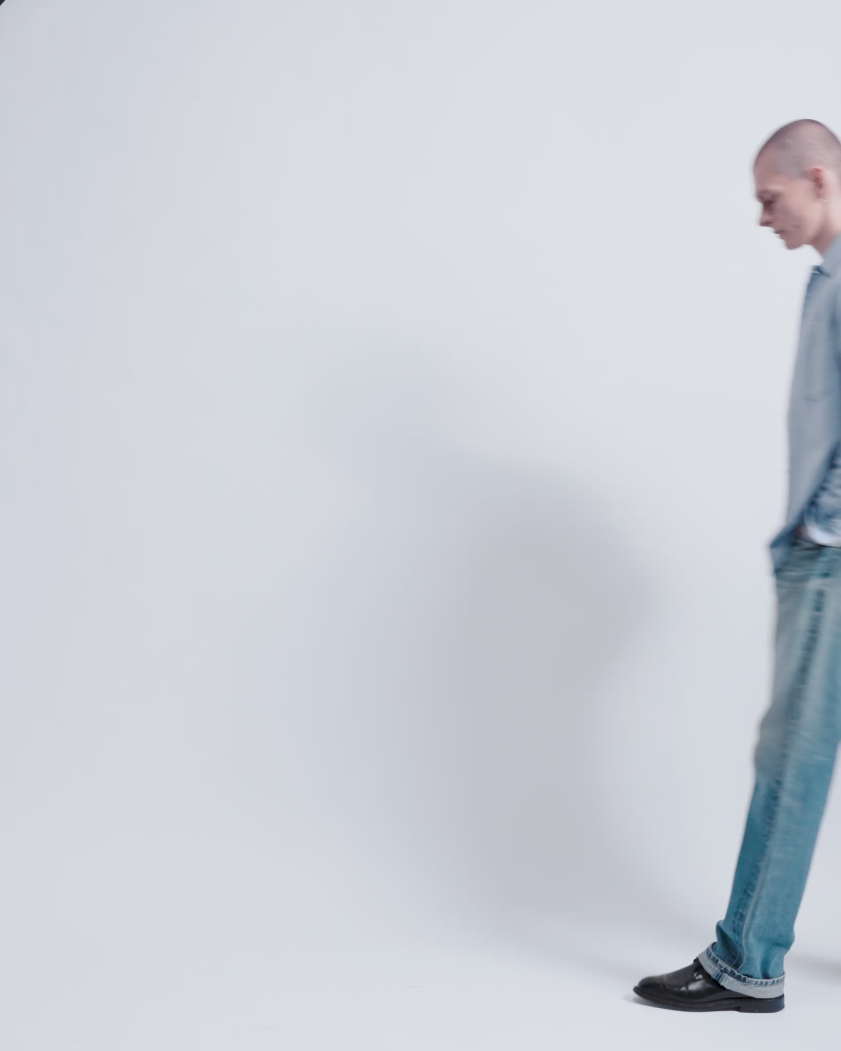 Sam - Cotton Cashmere in Chambray Blue - video